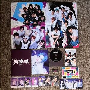 K-Pop Stray Kids Rock Star (Limited Star Version) Mini Album CD, Poster and More